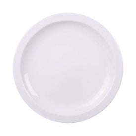 Prato Raso De Porcelana Laura Tramontina 25,4Cm - Branco