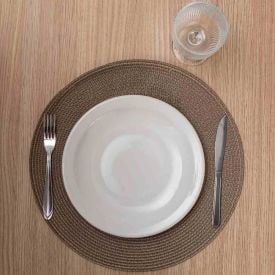 Prato Raso Hotel Gourmet de Porcelana Oxford 26Cm - Branco