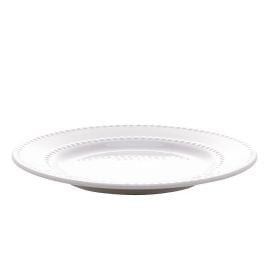 Prato Raso Lyor New Bone Pearl 27,5Cm - Porcelana
