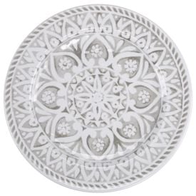 Prato Raso Melamina Havan Casa 28Cm - Boho