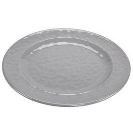 Prato Raso Melamina Havan Casa 28Cm - Cinza