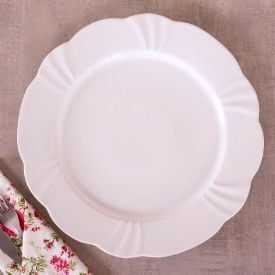 Prato Raso Oxford Soleil White 29Cm - Porcelana