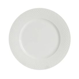 Prato Raso Porcelana Valência Havan Casa 27Cm - Branco