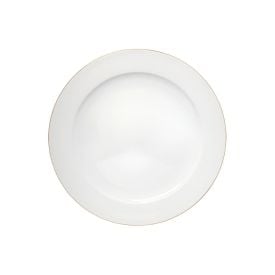 Prato Raso Royal Filete Dourado Hauskraft - 27 Cm