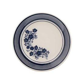 Prato Sobremesa 18Cm Donna Nina Biona - Marinho