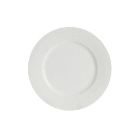 Prato Sobremesa Porcelana Valência Havan Casa 20Cm - Branco