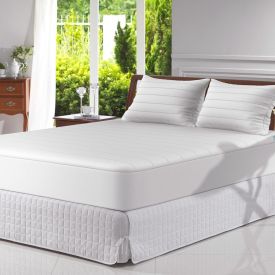 Protetor De Colchão + Saúde Malha King Lynel - Branco