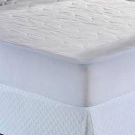 Protetor De Colchão Queen Com Elástico Solecasa 1 Pç - Branco