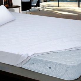 Protetor De Colchão Queen Com Elástico Solecasa 1 Pç - Branco