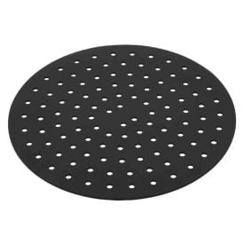 Protetor Redondo Air Fryer Silicone Lyor 18,5Cm - Preto