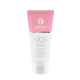 Protetor Solar Facial Clareador Fps 70 Anasol - 60g