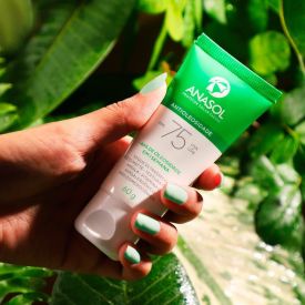 Protetor Solar Facial Fps 75 Antioleosidade Anasol - 60g