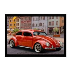 Quadro Retangular Fx Quadros 33Cm - Fusca