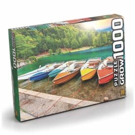 Quebra-Cabeça 1000 Peças Lagos de Fusine Grow - Colorido