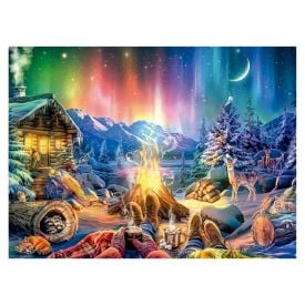 Quebra-Cabeça Aurora Boreal 500 Peças Grow - 0469