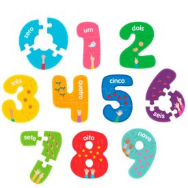 Quebra-Cabeça Números 30 Peças Xalingo - 1779.8