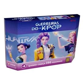 Quebra-Cabeça Panorama Guerreiras do K-Pop Grow - 350 peças