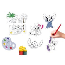 Quebra-Cabeça Para Pintar Em Madeira Stitch Xalingo