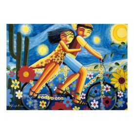 Quebra-Cabeça Passeando Sob o Céu Estrelado 1000 Peças Grow - 04600