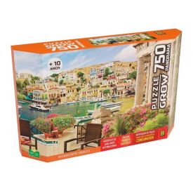 Quebra Cabeças Grow Horizonte Grego - 4055
