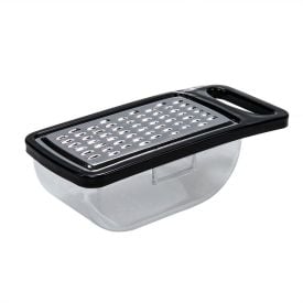 Ralador Com Pote Coletor 13,4Cm Finecasa - Preto