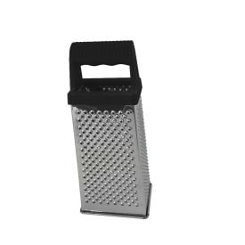 Ralador Inox Quadrado 4 Faces Solecasa - PRETO/PRATA