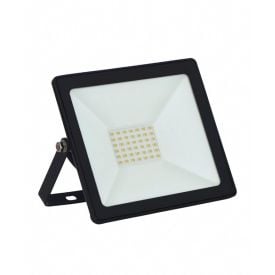 Refletor Led Tr Slim 30W Preto Taschibra - 6500K
