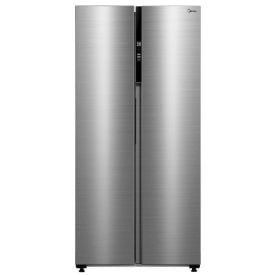 Refrigerador Geladeira Midea Side By Side Inverter Inox 442 Litros MDRS598FGA