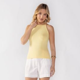 Regata Feminina Básica Em Poliamida Boby Blues