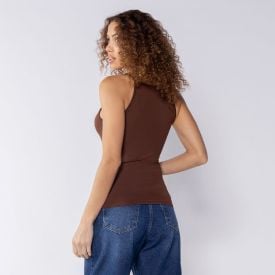 Regata Feminina Básica Em Poliamida Boby Blues