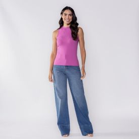 Regata Feminina Canelada Patricia Foster Violeta Twigg