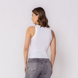 Regata Feminina Canelada Sem Costura Boby Blues