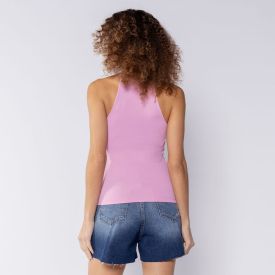 Regata Feminina Gola Alta Boby Blues Encanto