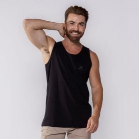 Regata Masculina De Algodão Nicoboco Preto