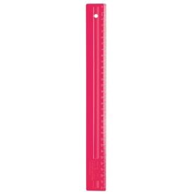 Régua 30Cm Full Color Rosa Da Dello