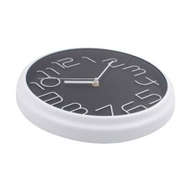 Relógio De Parede Branco E Preto Havan Casa - 30cm