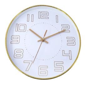 Relógio De Parede Dourado 30Cm - Havan Casa