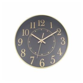 Relógio De Parede Dourado E Preto Havan Casa - 30 Cm