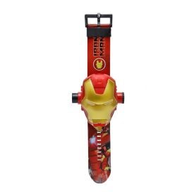 Relógio Projetor Hulk Homem de Ferro Etitoys