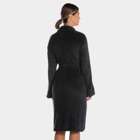 Roupão Adulto P Microfibra Paris Havan Casa - Carbono