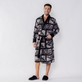 Roupão Adulto Unissex Disney Microfibra Gg - Marvel