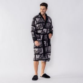 Roupão Adulto Unissex Disney Microfibra M - Marvel