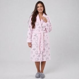 Roupão Adulto Unissex Disney Microfibra m - Minnie