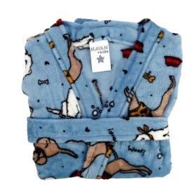 Roupão Infantil m Microfibra Lumini Havan Kids - Animais