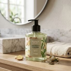 Sabonete Liquido 350Ml Havan Casa - Chá Branco E Gengibre 