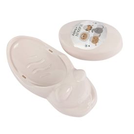 Saboneteira Urso Fofura Havan Baby - Linho