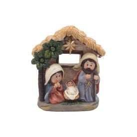 Sagrada Família 3 Figuras Infantil Havan Casa 10Cm - Colorido