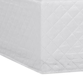 Saia Box Casal Matelassê Veste Fácil Havan Casa - Branco
