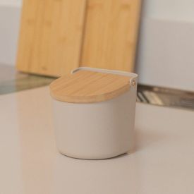 Saleiro Lume 11Cm Ou - Bege