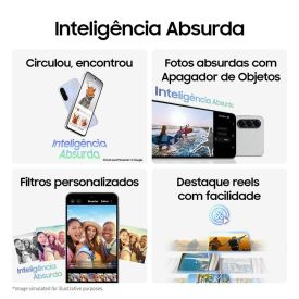 Samsung Galaxy A56 5G 128Gb 8Gb Câmera Tripla - Preto